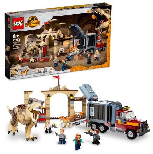 LEGO® Jurassic World Dominion - T.rex & Atrociraptor Dinosaur Breakout  (76948) (LEGO) - Preturi