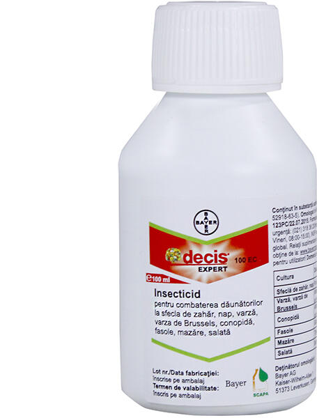 Bayer Insecticid Foliar Decis Expert 100ml (Insecticide) - Preturi