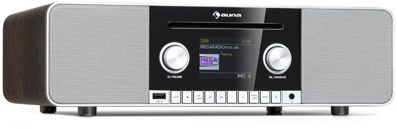 Auna Connect CD MKII Радиокасетофони и радиоапарати Цени, оферти и мнения,  списък с магазини, евтино Auna Connect CD MKII