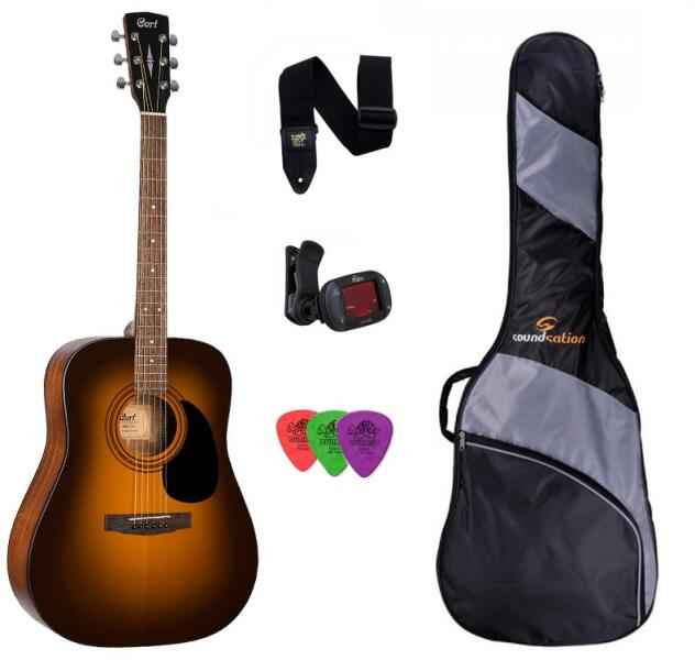 Vásárlás: Cort AD-810 SB akusztikus gitárszett Akusztikus gitár árak  összehasonlítása, AD 810 SB akusztikus gitárszett boltok