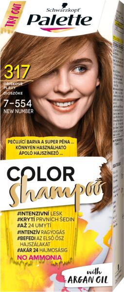 Palette Color Shampoo 317/7-554 Diószőke