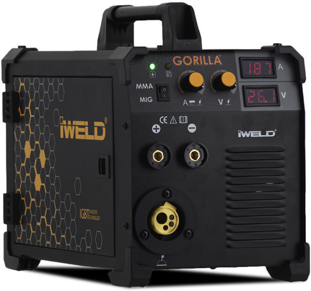 IWELD Gorilla Pocketmig 195 AluFlux (80POCMIG195) (Aparat de