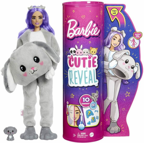Vásárlás: Mattel Barbie - Cutie Reveal meglepetés baba - kutya (HHG21)  Barbie baba árak összehasonlítása, Barbie Cutie Reveal meglepetés baba  kutya HHG 21 boltok