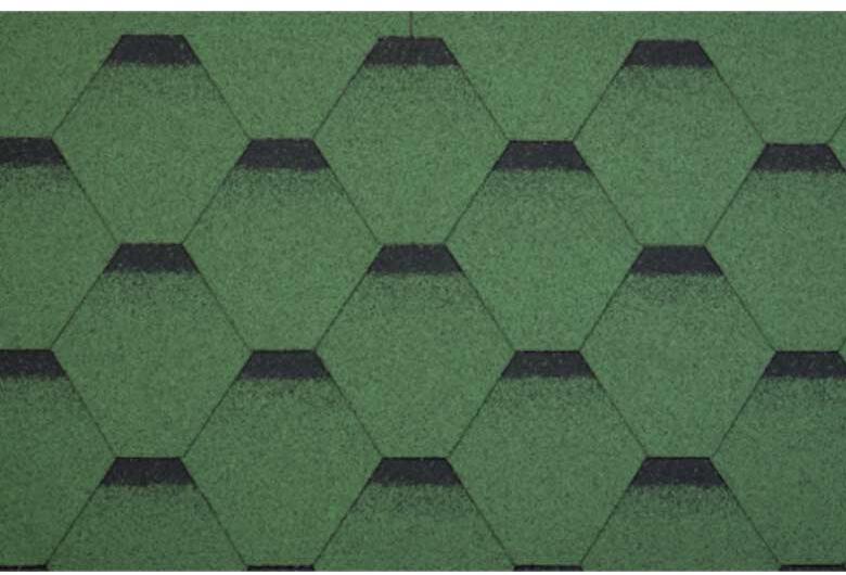 Izola - petrov БИТУМНИ КЕРЕМИДИ ПП7 ЗЕЛЕНО-ЧЕРНИ 3м2 (14395220 ...