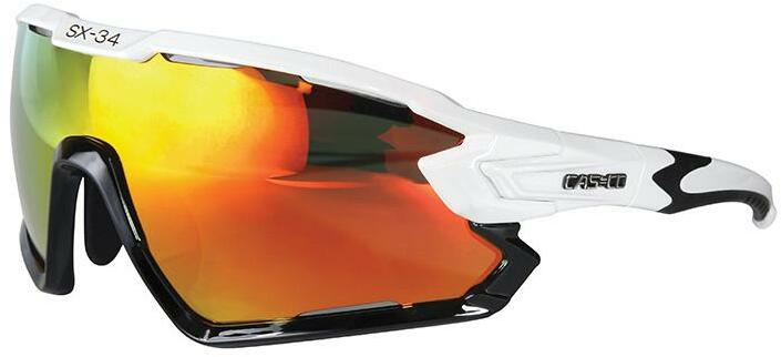 Vásárlás: Casco SX-34 szemüveg fekete fehér piros (09.1320.30) Biciklis  szemüveg árak összehasonlítása, SX 34 szemüveg fekete fehér piros 09 1320  30 boltok