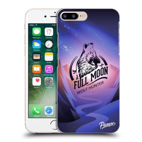 Picasee Husă transparentă din silicon pentru Apple iPhone 7 Plus - Wolf ( Husa telefon mobil) - Preturi