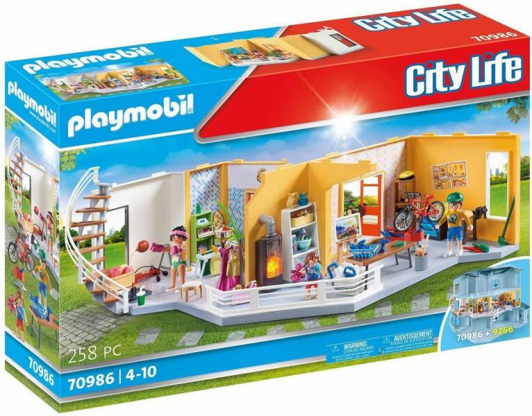 Vásárlás: Playmobil City Life Emelet bő vítmény a modern lakóházhoz (70986)  Playmobil árak összehasonlítása, City Life Emelet bő vítmény a modern  lakóházhoz 70986 boltok