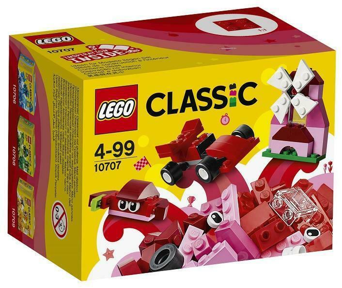 LEGO® Classic - Red Creativity Box (10707) (LEGO) - Preturi