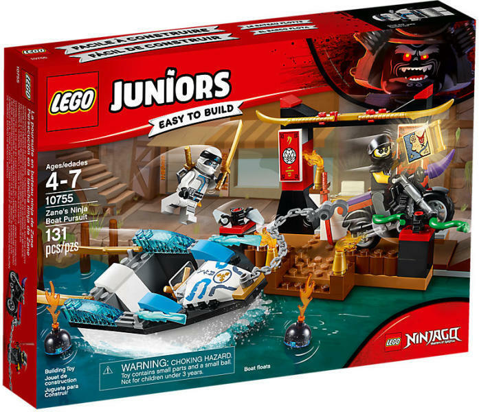 LEGO® Juniors - NINJAGO® - Zane's Ninja Boat Pursuit (10755) (LEGO) -  Preturi