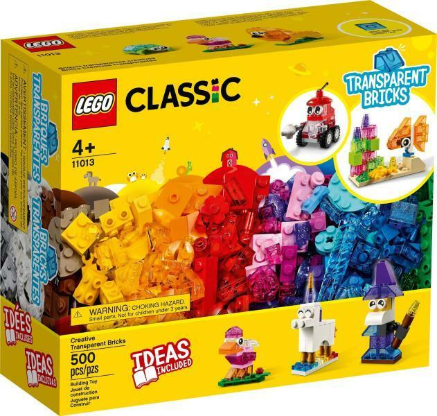 LEGO® Classic - Creative Transparent Bricks (11013) (LEGO) - Preturi