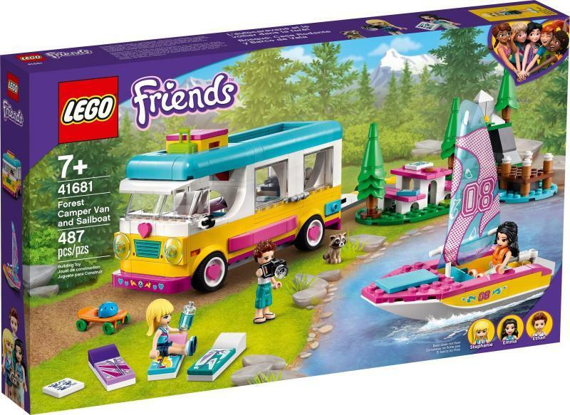 LEGO® Friends - Forest Camper Van and Sailboat (41681) (LEGO) - Preturi