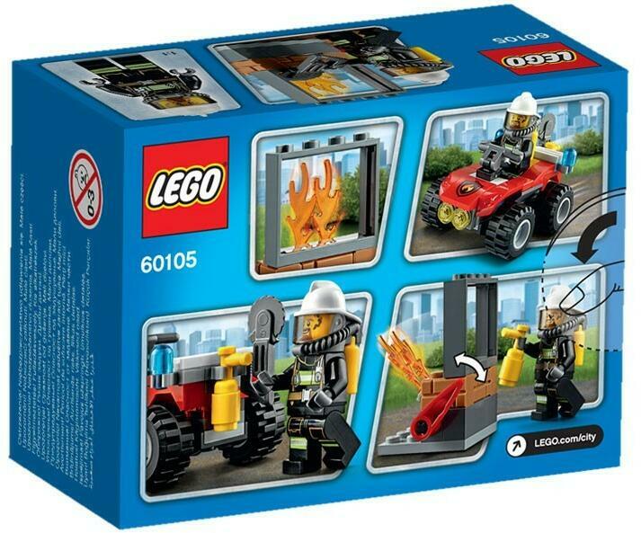 LEGO® City - Fire ATV (60105) (LEGO) - Preturi