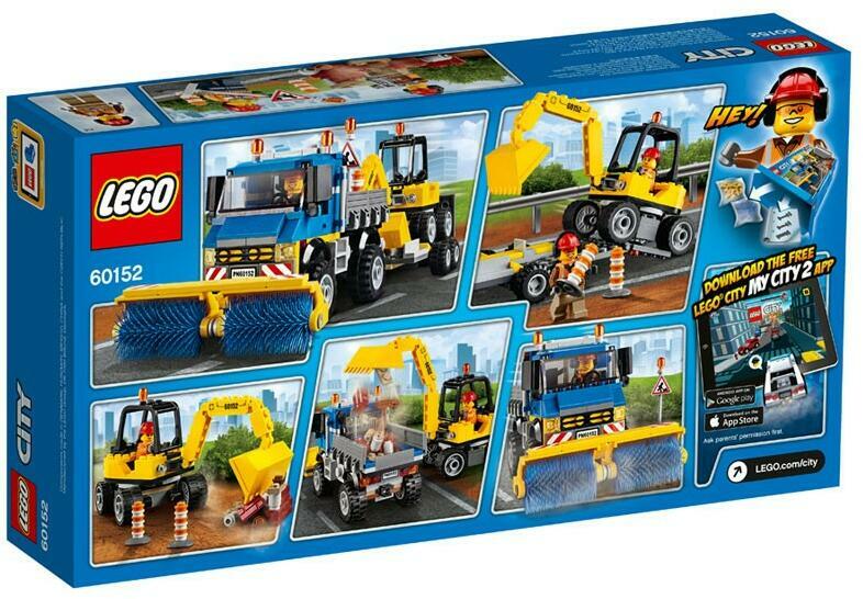 LEGO® City - Sweeper & Excavator (60152) (LEGO) - Preturi