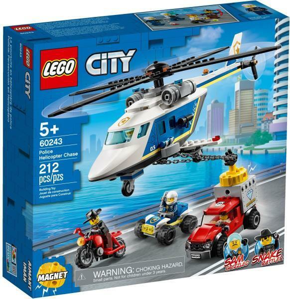 LEGO® City - Police Helicopter Chase (60243) (LEGO) - Preturi