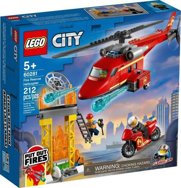 Against the will Intestines Sea LEGO® City - Fire Rescue Helicopter (60281) (LEGO) - Preturi