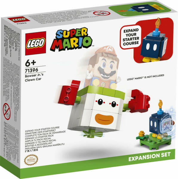 LEGO® Super Mario™ - Bowser Jr.'s Clown Car Expansion Set (71396) (LEGO) -  Preturi