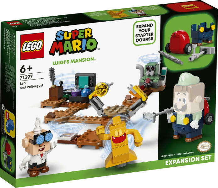 LEGO® Super Mario™ - Luigi's Mansion Lab and Poltergust (71397) (LEGO) -  Preturi