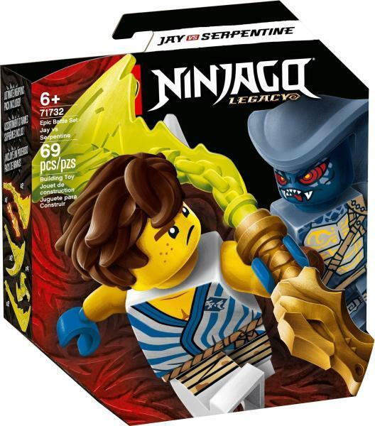 LEGO® NINJAGO® - Epic Battle Set - Jay vs Serpentine (71732) (LEGO) -  Preturi