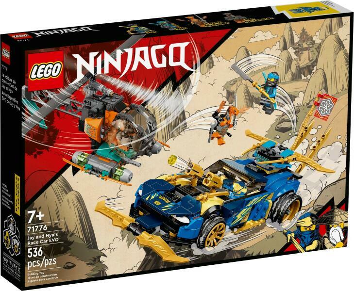 洋楽 BLACK & JAY 2 LEGO® NINJAGO® - Jay and Nya's Race Car EVO (71776) (LEGO) - Preturi