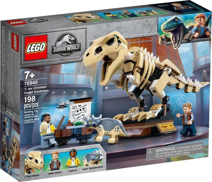 LEGO® Jurassic World - T-Rex Dinosaur Fossil Exhibition (76940) (LEGO) -  Preturi