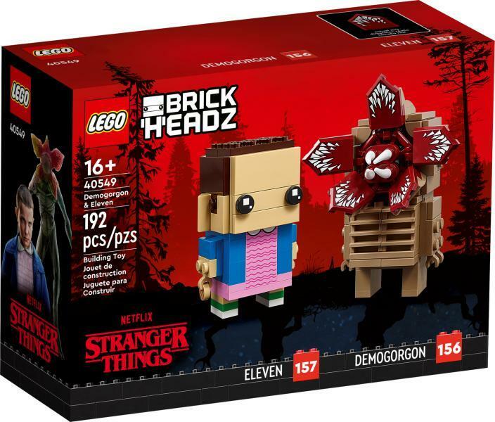 p＊＊＊-m＊＊＊ LEGO® BrickHeadz - Demogorgon & Eleven (40549) (LEGO) - Preturi