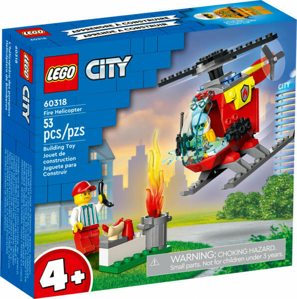 LEGO® City - Fire Helicopter (60318) (LEGO) - Preturi