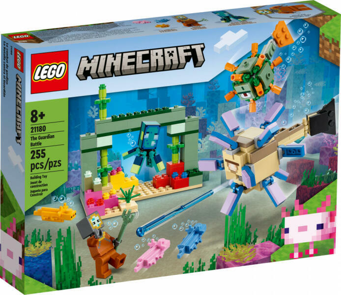 Цени на LEGO® Minecraft® - The Guardian Battle (21180), играчки развиващи  умения, магазини за Лего