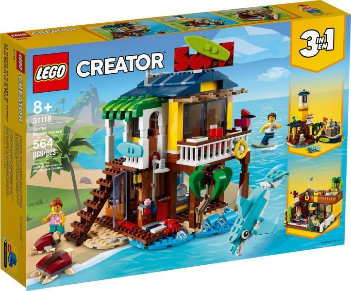 Цени на LEGO® Creator - Surfer Beach House (31118), играчки развиващи  умения, магазини за Лего