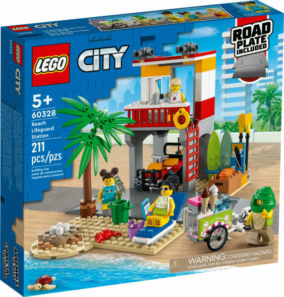Цени на LEGO® City Beach Lifeguard Station (60328), играчки развиващи  умения, магазини за Лего