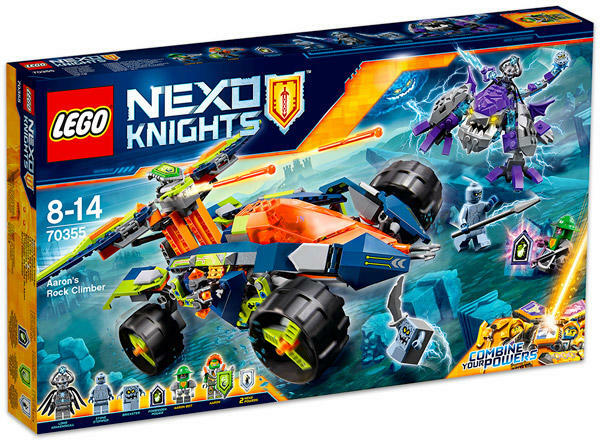 Цени на LEGO® Nexo Knights - Aaron's Rock Climber (70355), играчки  развиващи умения, магазини за Лего