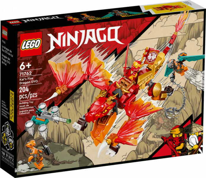 Цени на LEGO® NINJAGO® - Kai's Fire Dragon EVO (71762), играчки развиващи  умения, магазини за Лего