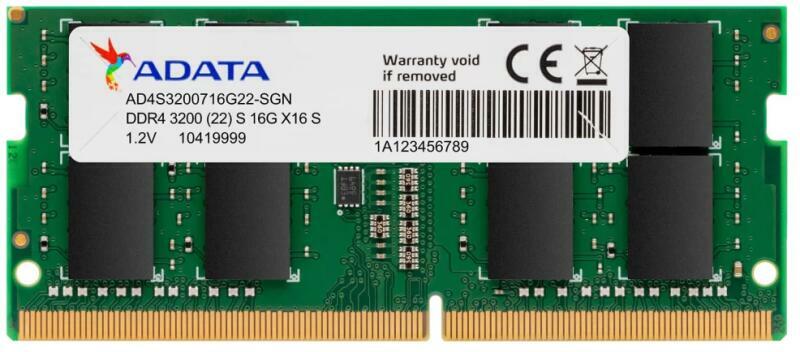 16GB DDR4 3200MHz AD4S320016G22-BGN