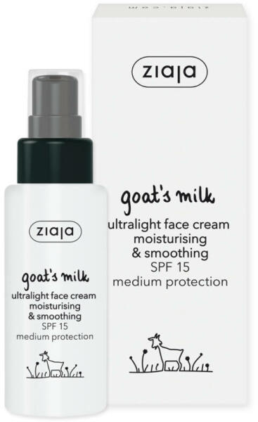 Goat's Milk Ultralight Face Cream SPF 15 50 ml