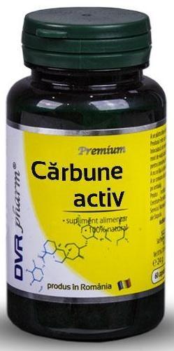 DVR Pharm Carbune Activ 60 Capsule (Suplimente nutritive) - Preturi