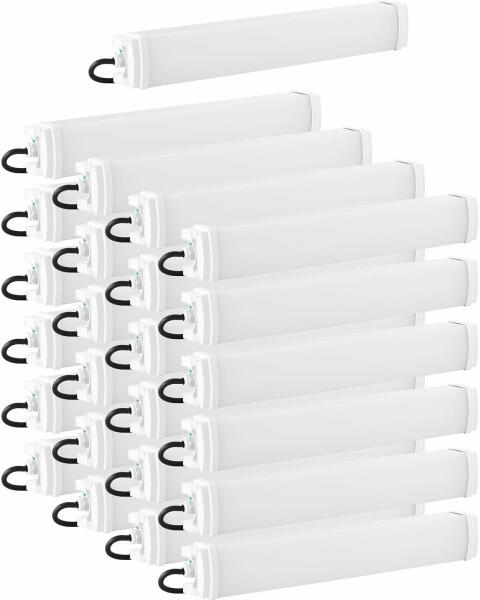 LED lámpa nedves helyiségbe - 25 darabos készlet - 20 W - 60 cm - 2200 lm - 6000-6500 K (LED waterproof luminare-SET 7 25pcs)
