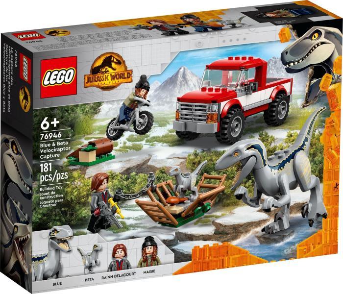 Vásárlás: LEGO® Jurassic World - Kék és Béta velociraptorok elfogása  (76946) LEGO árak összehasonlítása, Jurassic World Kék és Béta  velociraptorok elfogása 76946 boltok