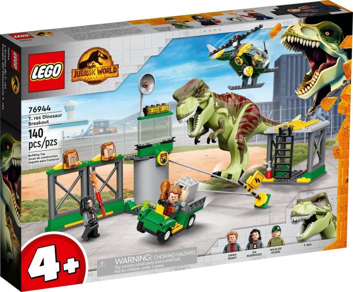Vásárlás: LEGO® Jurassic World - T-Rex dinoszaurusz szökés (76944) LEGO  árak összehasonlítása, Jurassic World T Rex dinoszaurusz szökés 76944 boltok