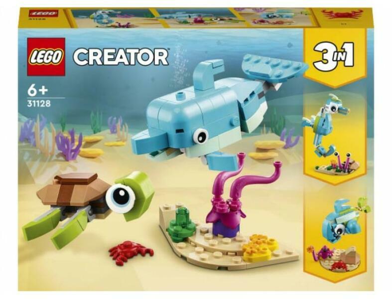 LEGO® Creator 3-in-1 - Dolphin and Turtle (31128) (LEGO) - Preturi
