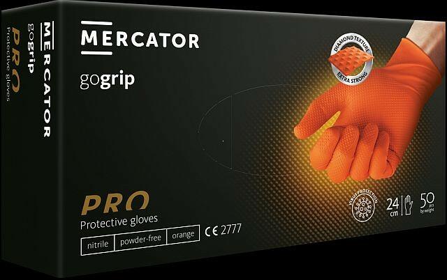 Mercator Medical Manusi nitril groase culoare portocalie (Îmbracăminte de  lucru) - Preturi