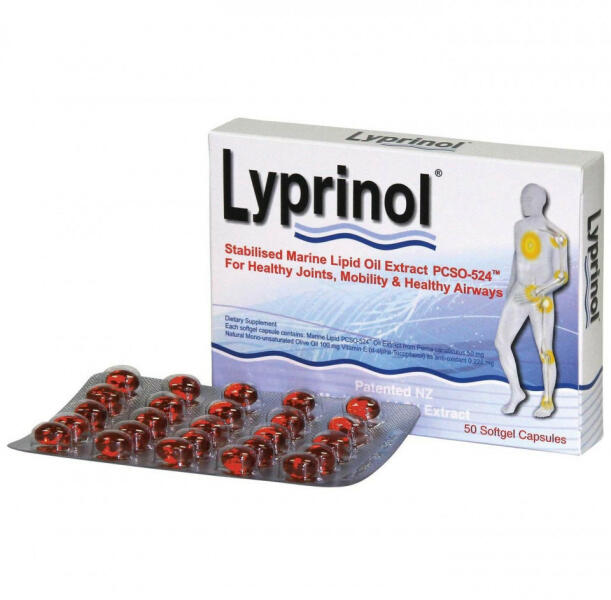 Pharmalink International GmbH - Lyprinol Complex Lipidic Marin Pharmalink  International 180 capsule 240 mg (Suplimente nutritive) - Preturi