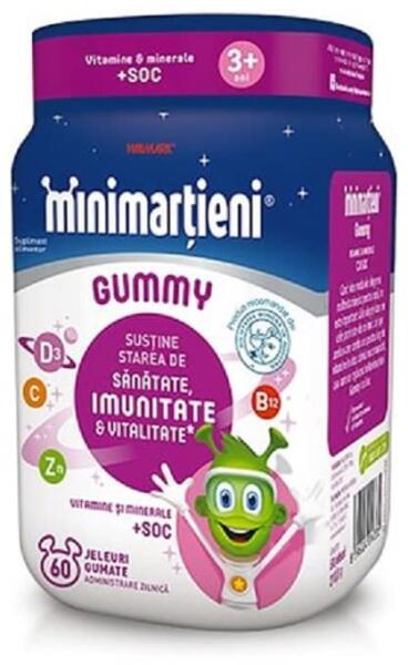 Walmark Minimartieni jeleuri cu Soc, 60 buc, Walmark (Suplimente nutritive)  - Preturi