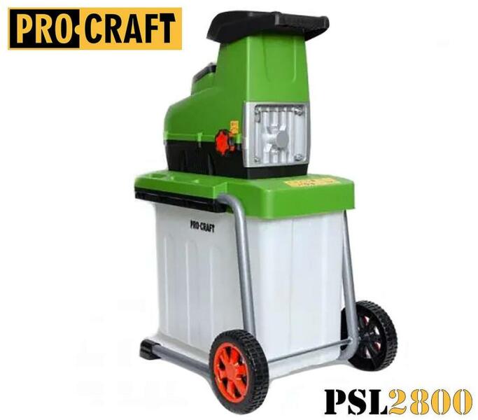 PRO-CRAFT PLS2800 (10192) vásárlás, Aprító, szecskázó gép bolt árak,  akciók, olcsó szecska kerti gép