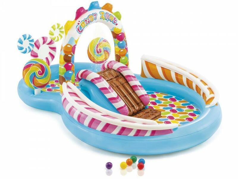 Vásárlás: Intex felfújható gyerek medence Candy Zone Vízi játszótér Play  Center Gyerekmedence árak összehasonlítása,  felfújhatógyerekmedenceCandyZoneVízijátszótérPlayCenter boltok