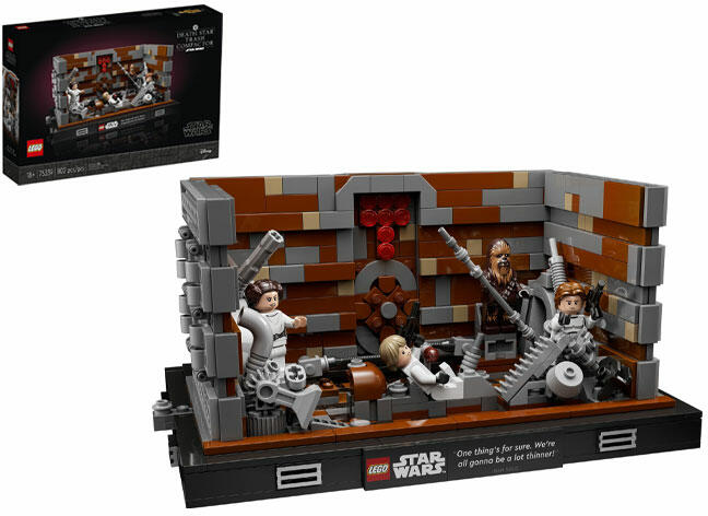 LEGO® Star Wars™ - Death Star Trash Compactor Diorama (75339
