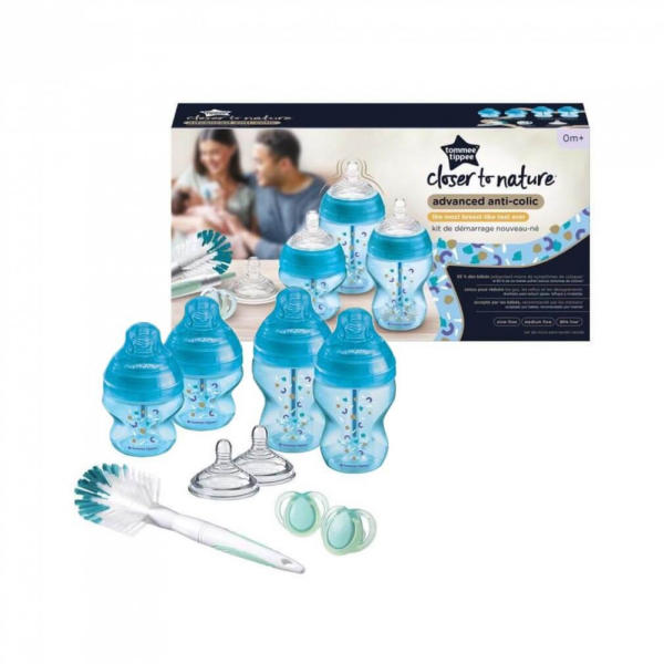 Closer to Nature Advanced Anti-Colic újszülött kezdő szett kék