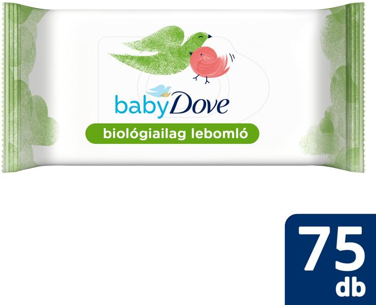 Vásárlás: Dove Biodegradable lebomló 75db Törlőkendő árak összehasonlítása,  Biodegradable lebomló 75 db boltok