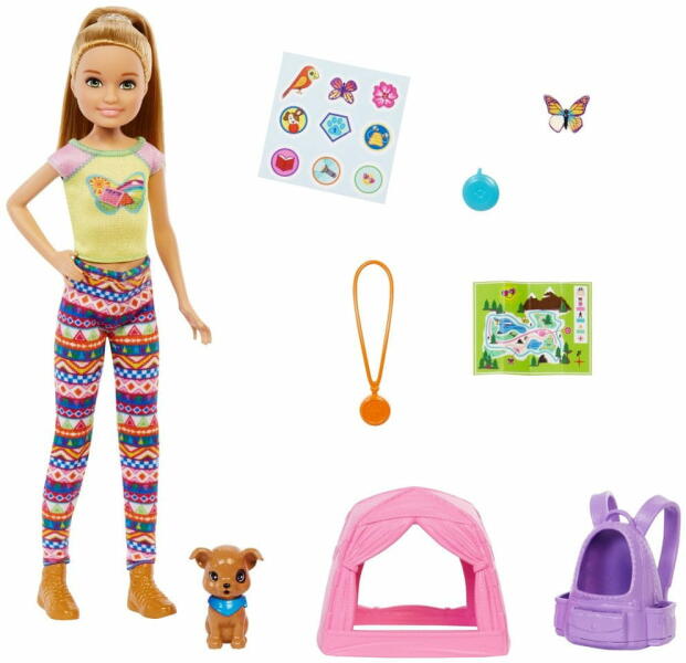 Vásárlás: Mattel Barbie - Kempingező tesók - Stacie baba és kiskutyája  (HDF70) Barbie baba árak összehasonlítása, Barbie Kempingező tesók Stacie  baba és kiskutyája HDF 70 boltok