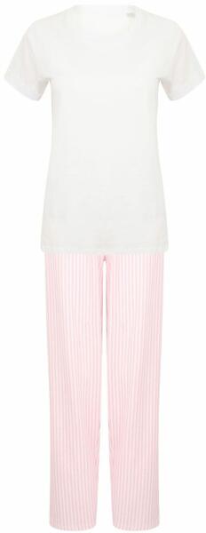 Vásárlás: Towel City Női hosszú pamut pizsama szett - Fehér / rózsaszín | L  (TC053-1000251573) Női pizsama árak összehasonlítása, Női hosszú pamut  pizsama szett Fehér rózsaszín L TC 053 1000251573 boltok