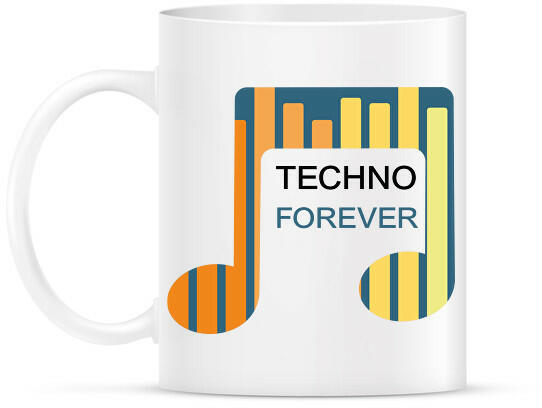 Vásárlás: printfashion Techno Forever - Bögre - Fehér Bögre, csésze árak  összehasonlítása, Techno Forever Bögre Fehér boltok