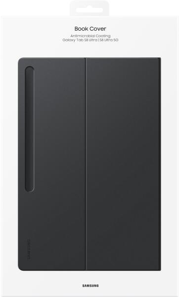 Galaxy Tab S8 Book Cover black (EF-BX900PBEGEU)